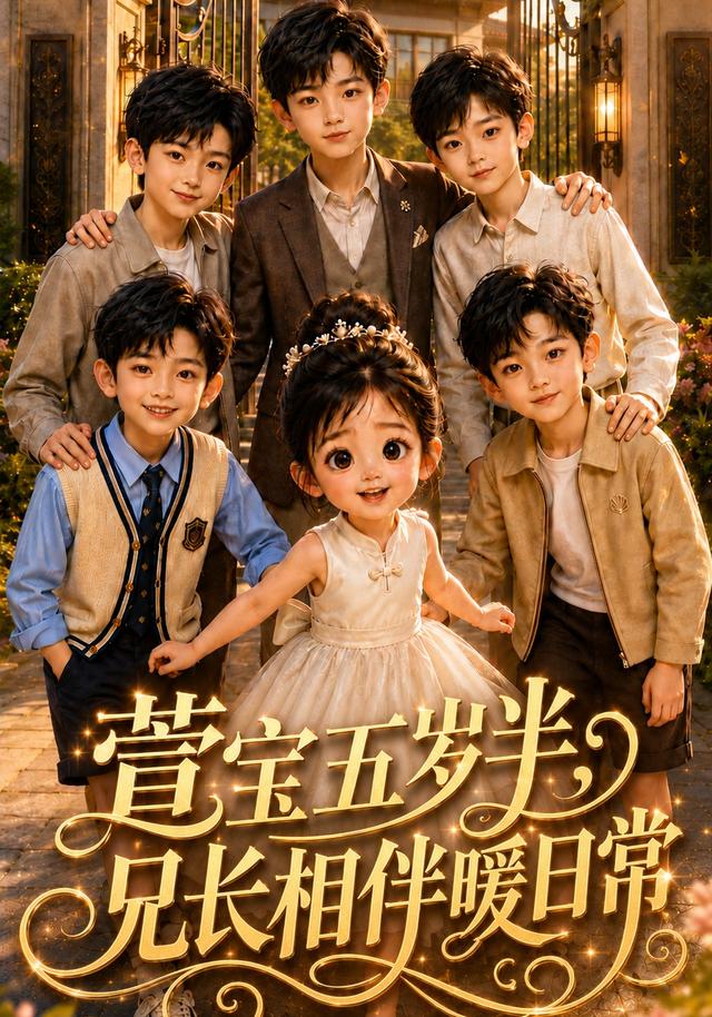 萱宝五岁半，兄  长相伴暖日常