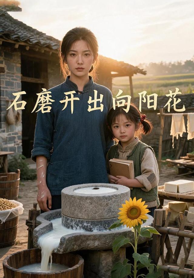 石磨开出向阳花