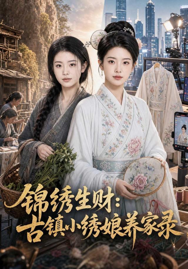 锦绣生财：古镇小绣娘养家录 cover