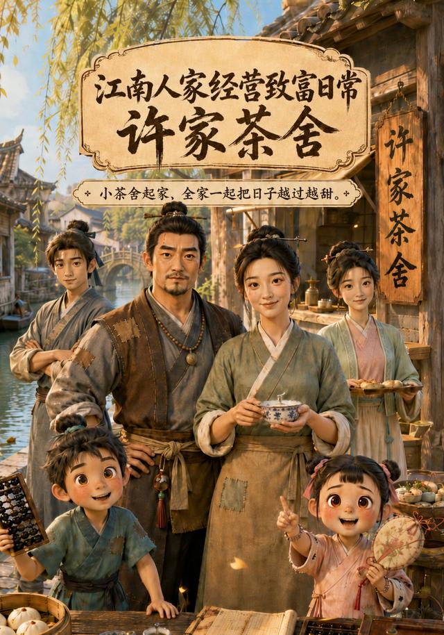 江南人家经营致富日常：许家茶舍