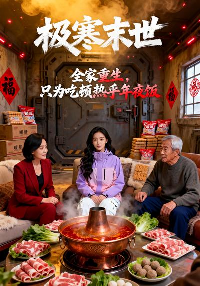 极寒末世：全家重生，只为吃顿热乎年夜饭封面图
