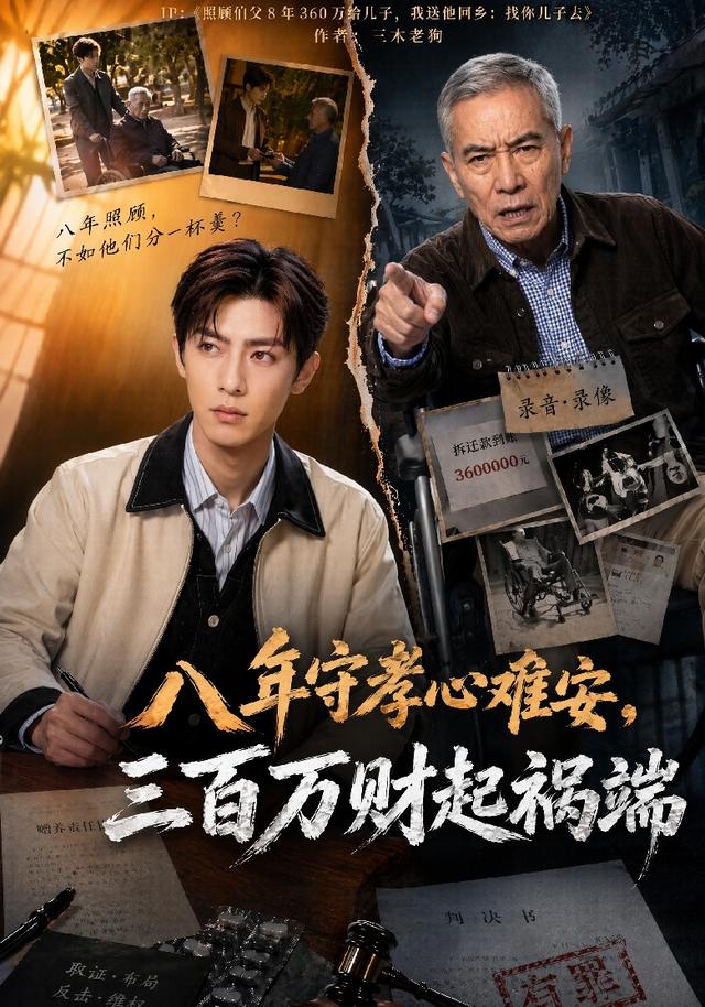 八年守孝心难安，三百万财起祸端 cover