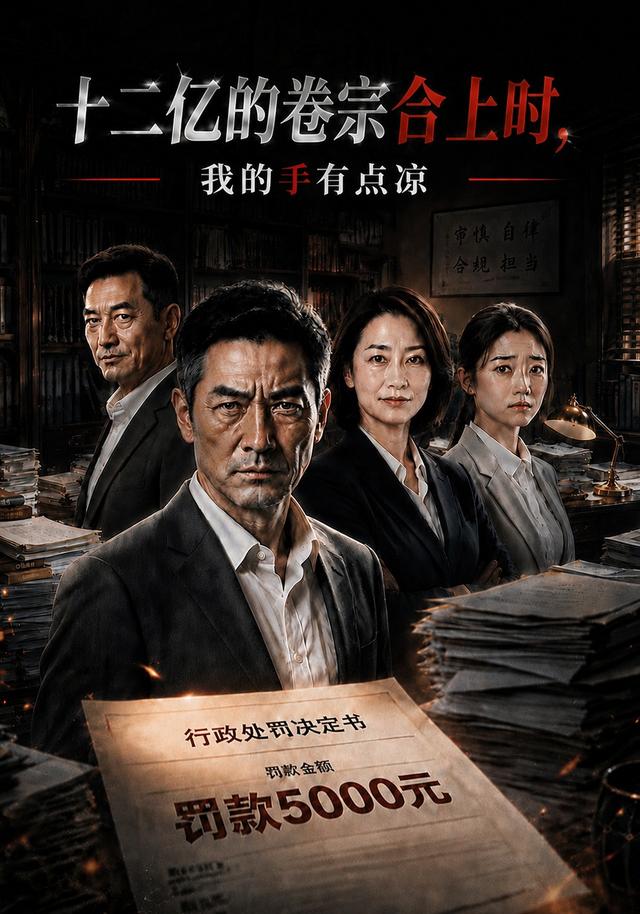 十二亿的卷宗合上时，我的手有点凉 cover