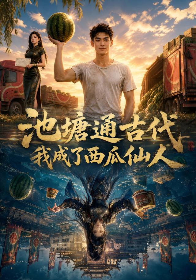 池塘通古代我成了西瓜仙人
