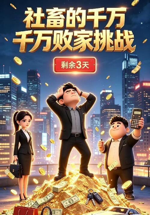 社畜的千万千万败家挑战 cover