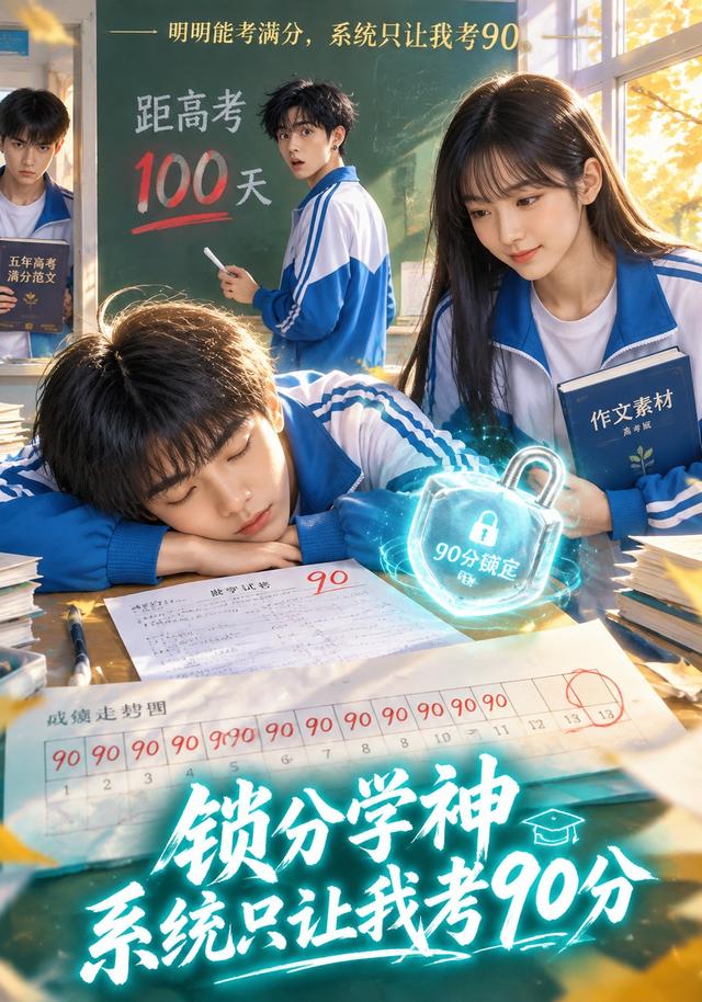 锁分学神，系统只让我考90分