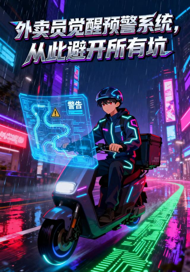 外卖员觉醒预警系统，从此避开所有坑封面图