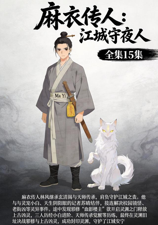麻衣传人：江城守夜人封面图