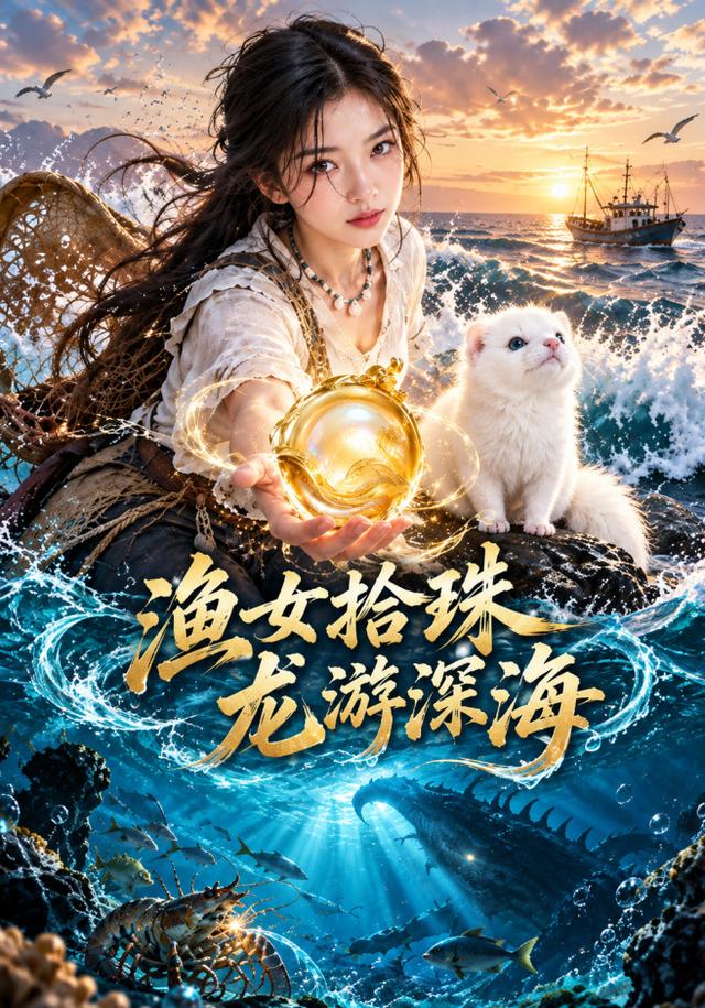 渔女拾珠，龙游深海封面
