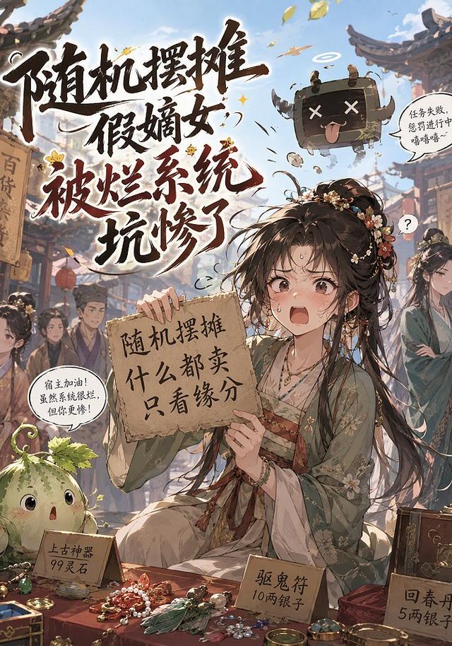 随机摆摊假嫡女被烂系统坑惨了