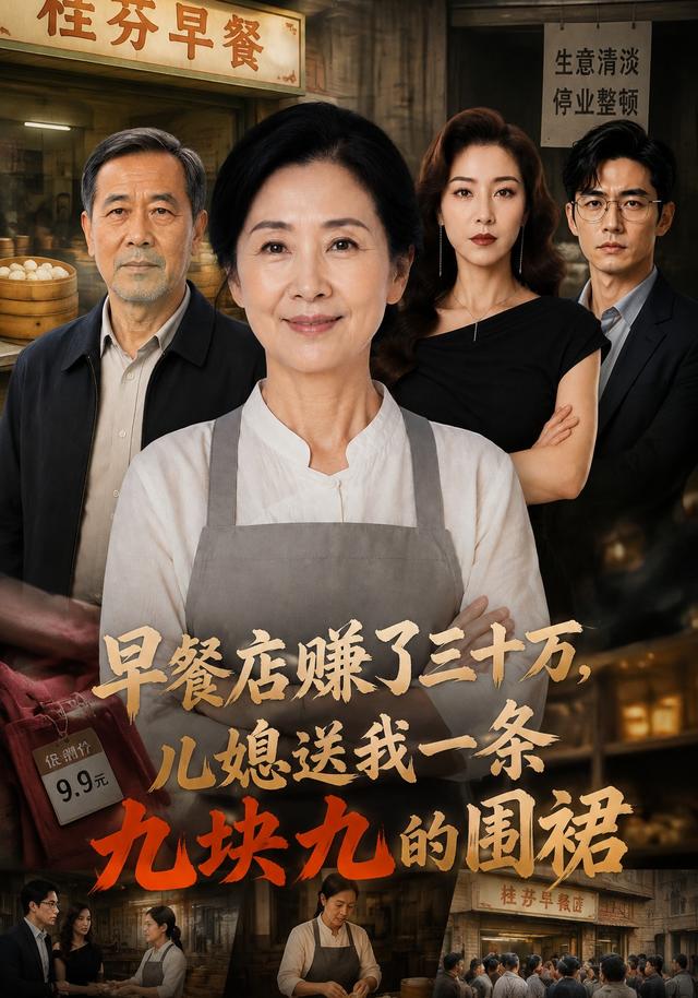早餐店赚了三十万儿媳送我一条九块九的围裙 cover