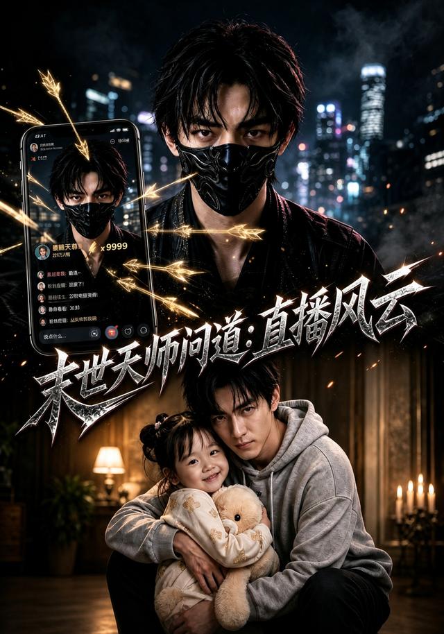 末世天师问道：直播风云 cover
