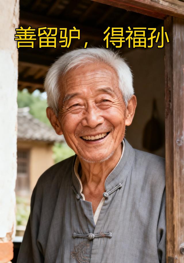 善留驴，得福孙