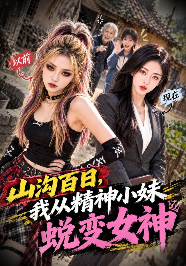 山沟百日，我从精神小妹蜕变女神 cover