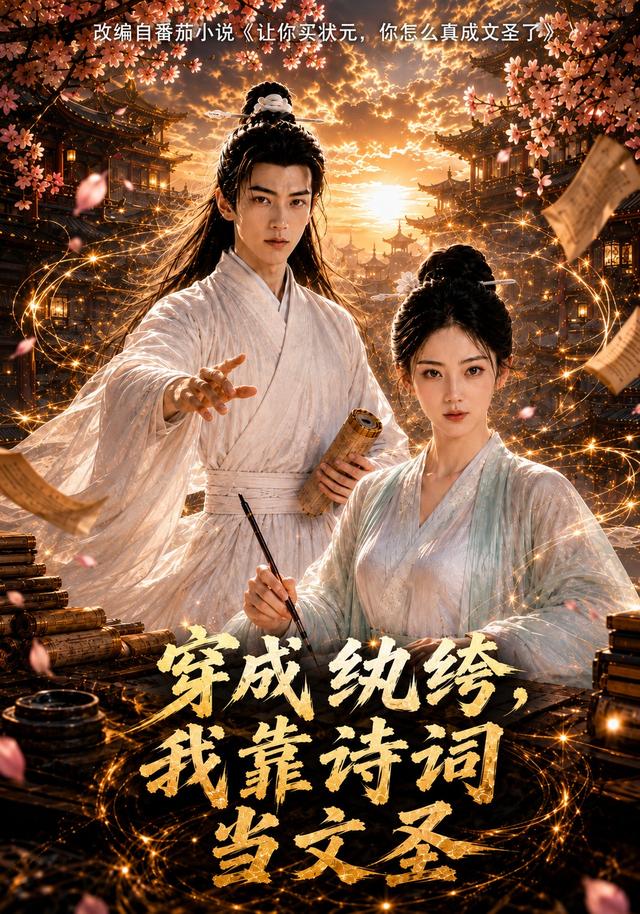 穿成纨绔，我靠诗词当文圣 cover