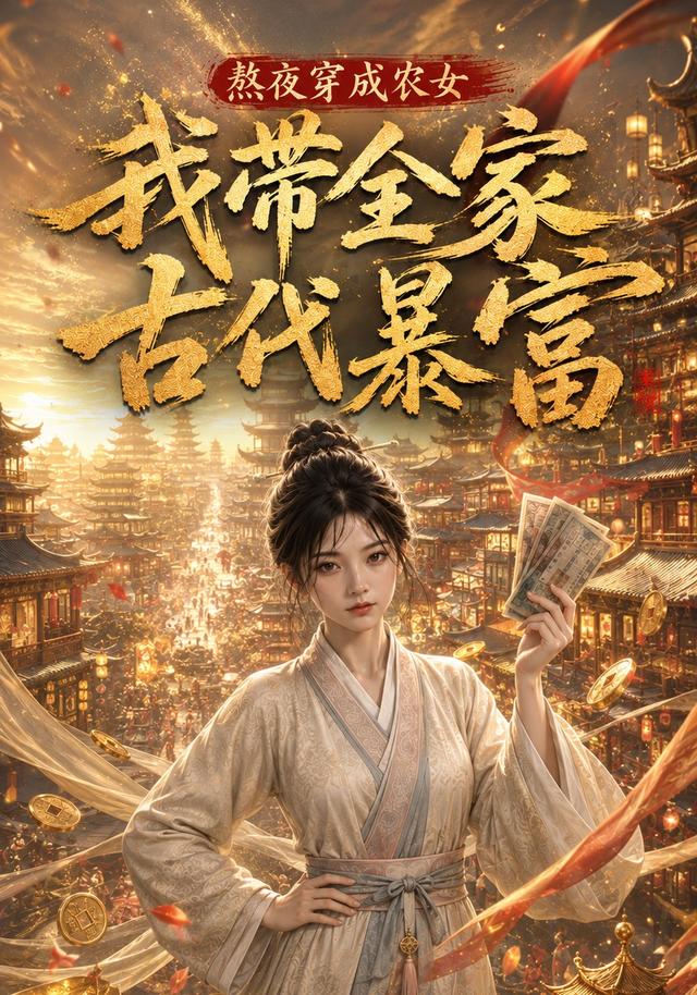 熬夜穿成农女，我带全家古代暴富 cover