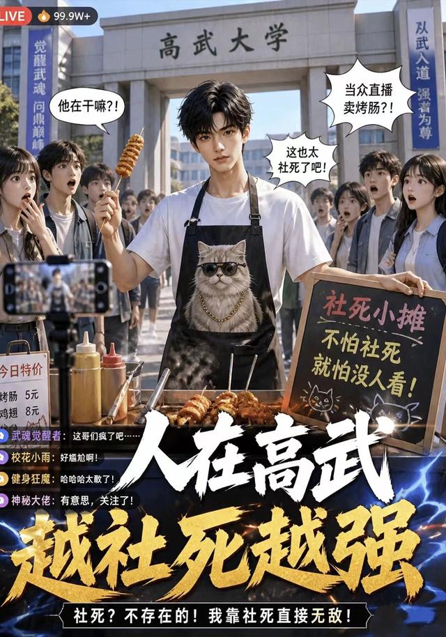 人在高武，越社死越强 cover