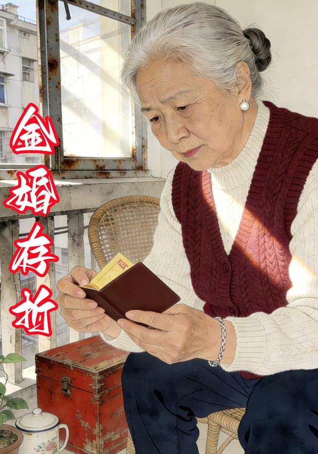 金婚存折封面图