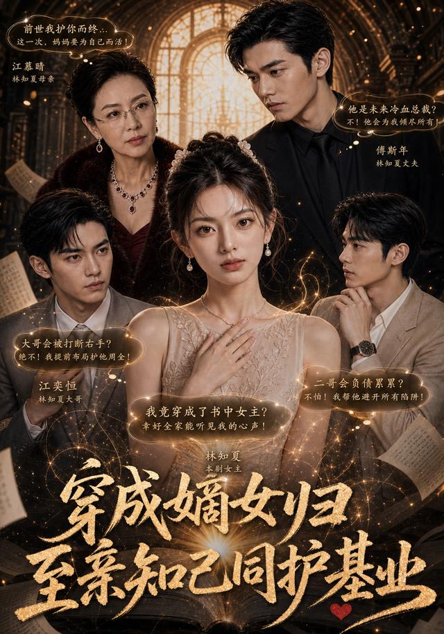 穿成嫡女归至亲知己同护基业 cover