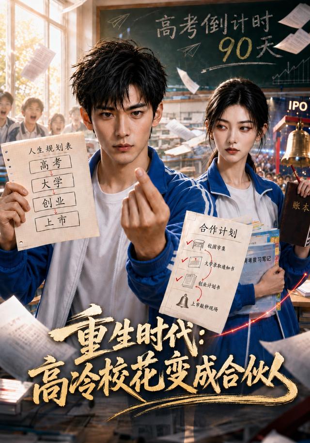 重生时代：高冷校花变成合伙人 cover