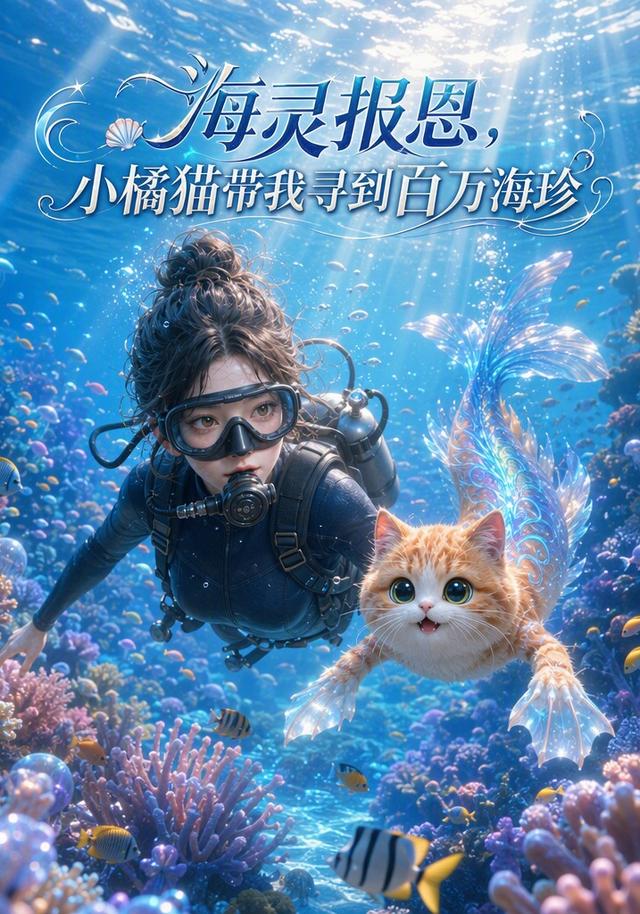 海灵报恩，小橘猫带我寻到百万海珍