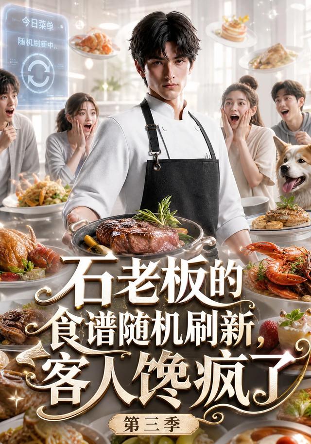 石老板的食谱随机刷新，客人馋疯了第三季封面