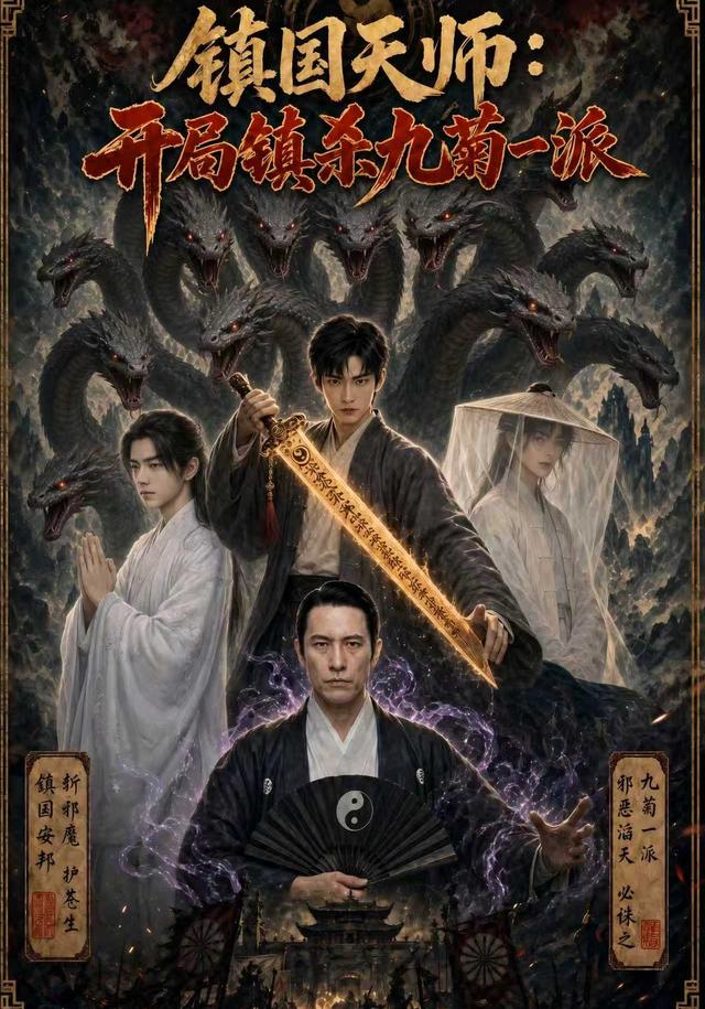 镇国天师：开局镇杀九菊一派 cover