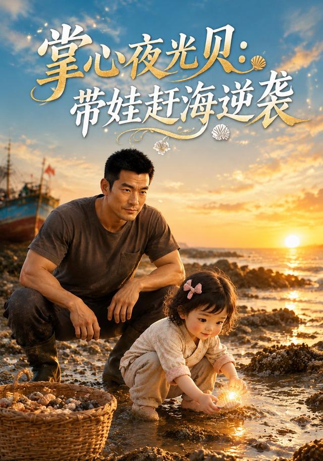 掌心夜光贝：带娃赶海逆袭