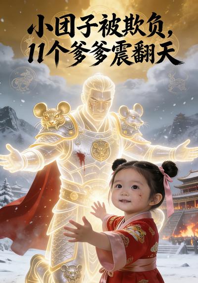 小团子被欺负，11个爹震翻天