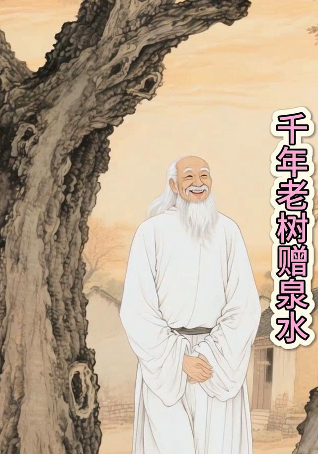 千年老树赠泉水