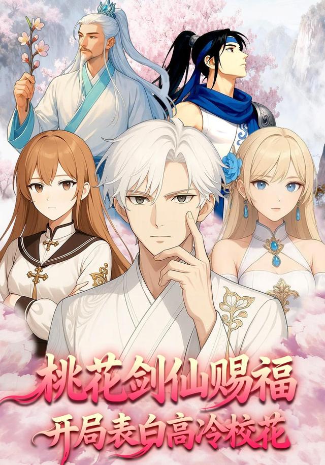 桃花剑仙赐福：开局表白高冷校花封面图