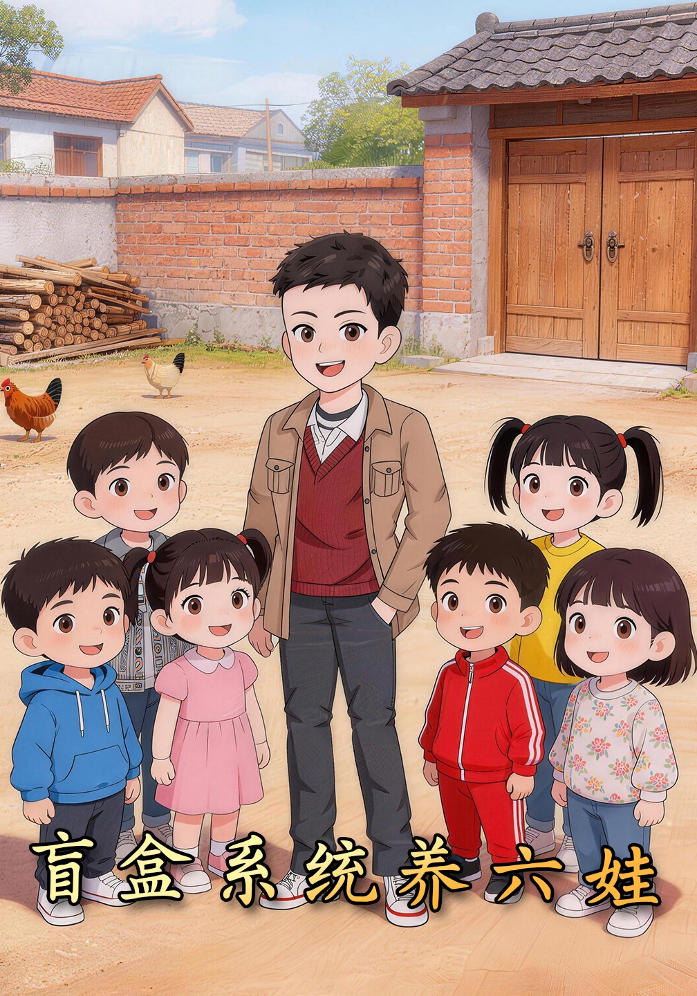 盲盒系统养六娃