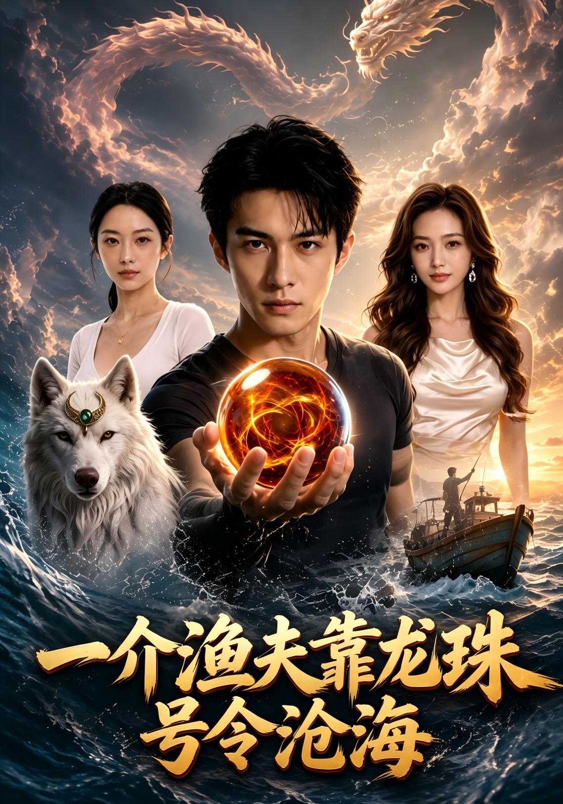 一介渔夫靠龙珠号令沧海