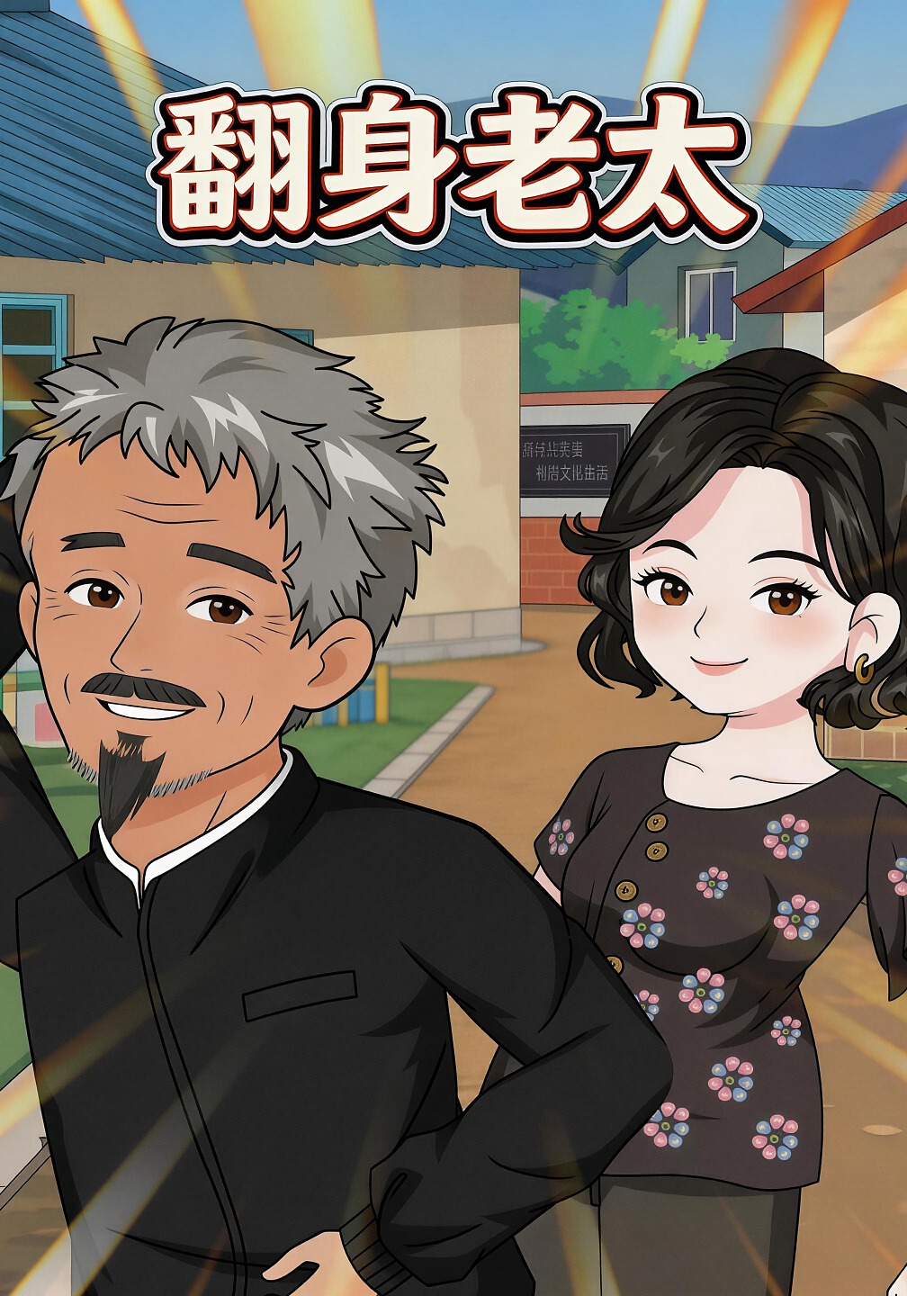 翻身老太