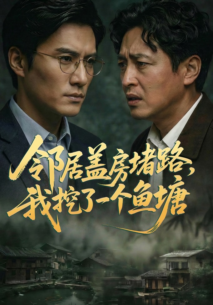 邻居盖房堵路，我挖了一个鱼塘