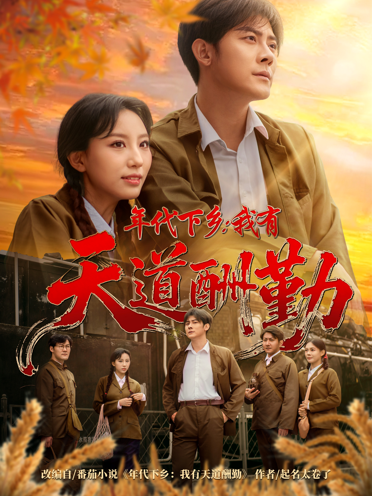 年代下乡我有天道酬勤}