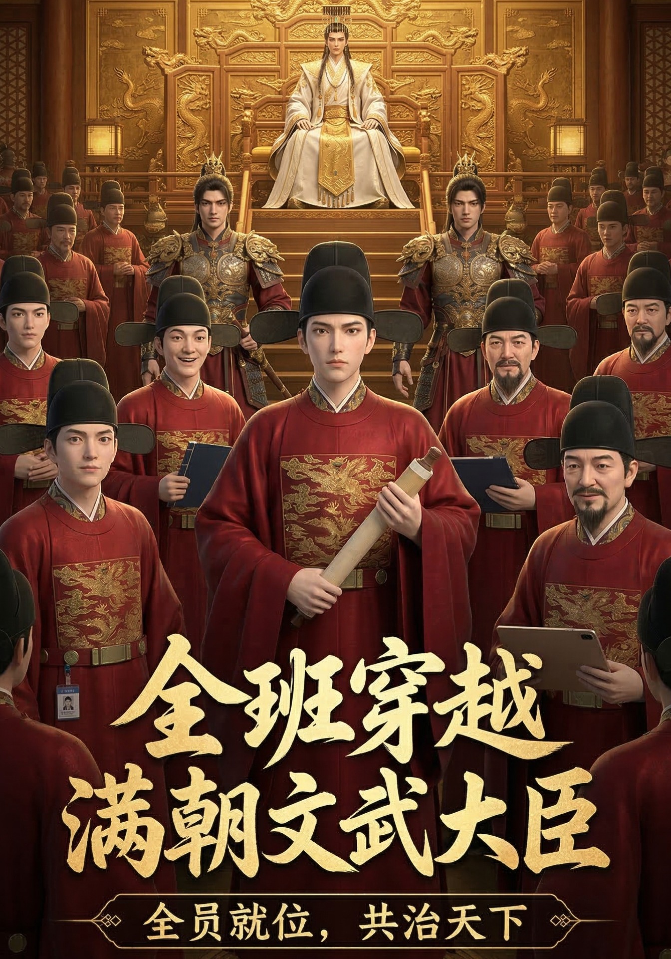 全班穿越满朝文武大臣
