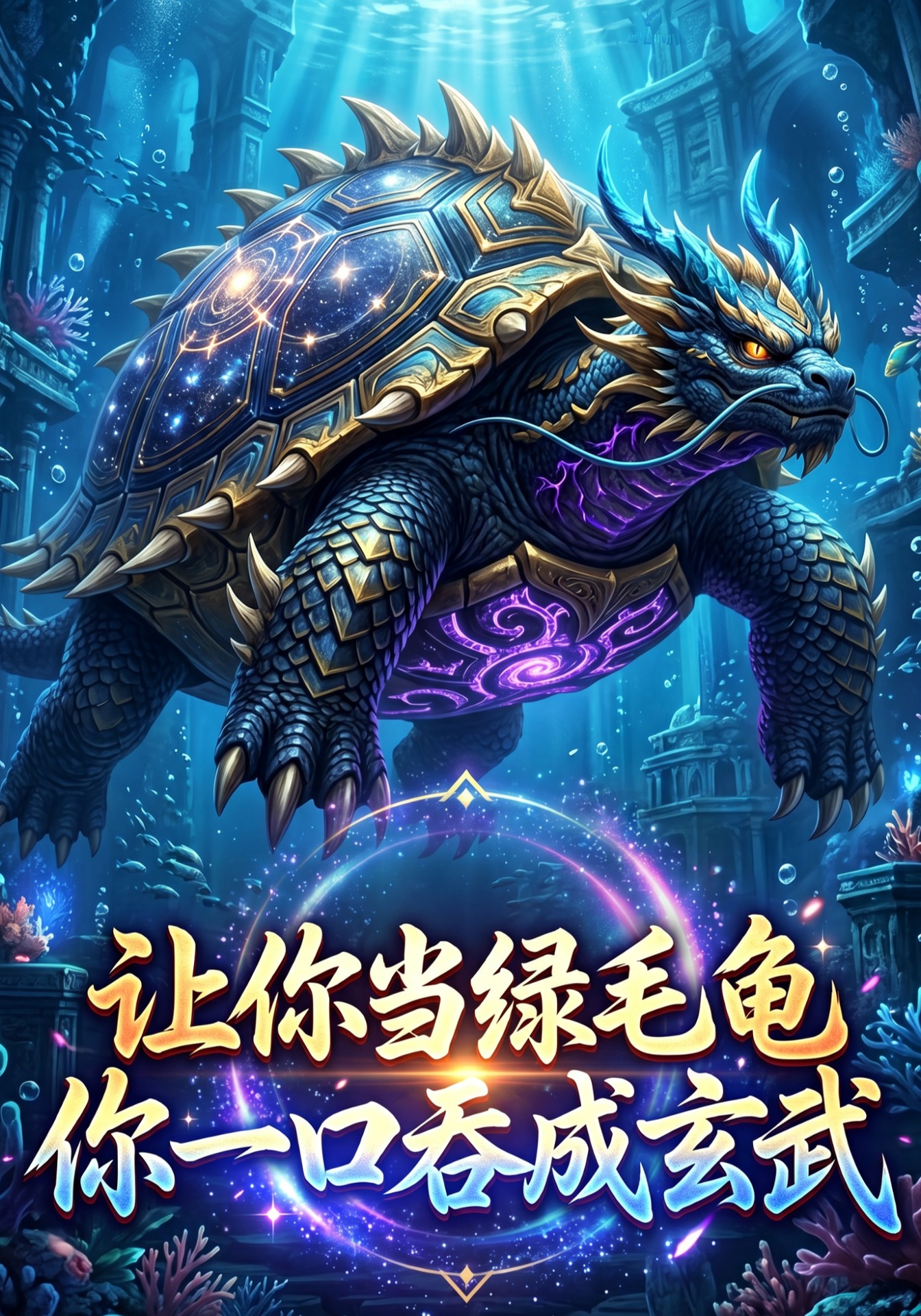 让你当绿毛龟，你一口吞成玄武？
