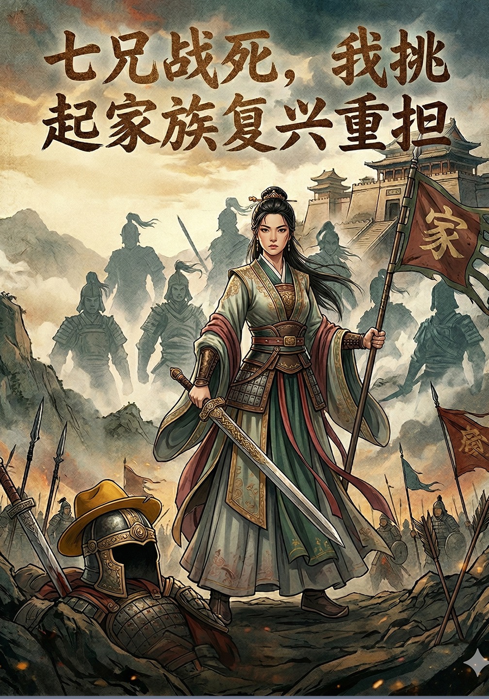 七兄战死，我挑起家族复兴重担