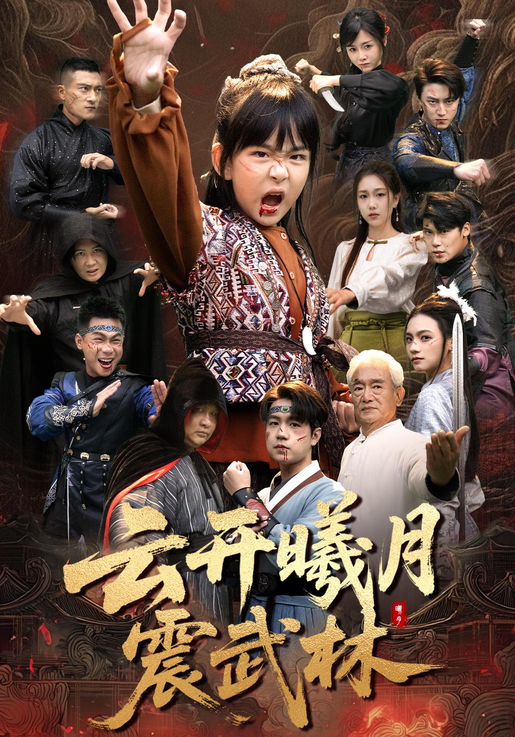 云开曦月震武林封面图