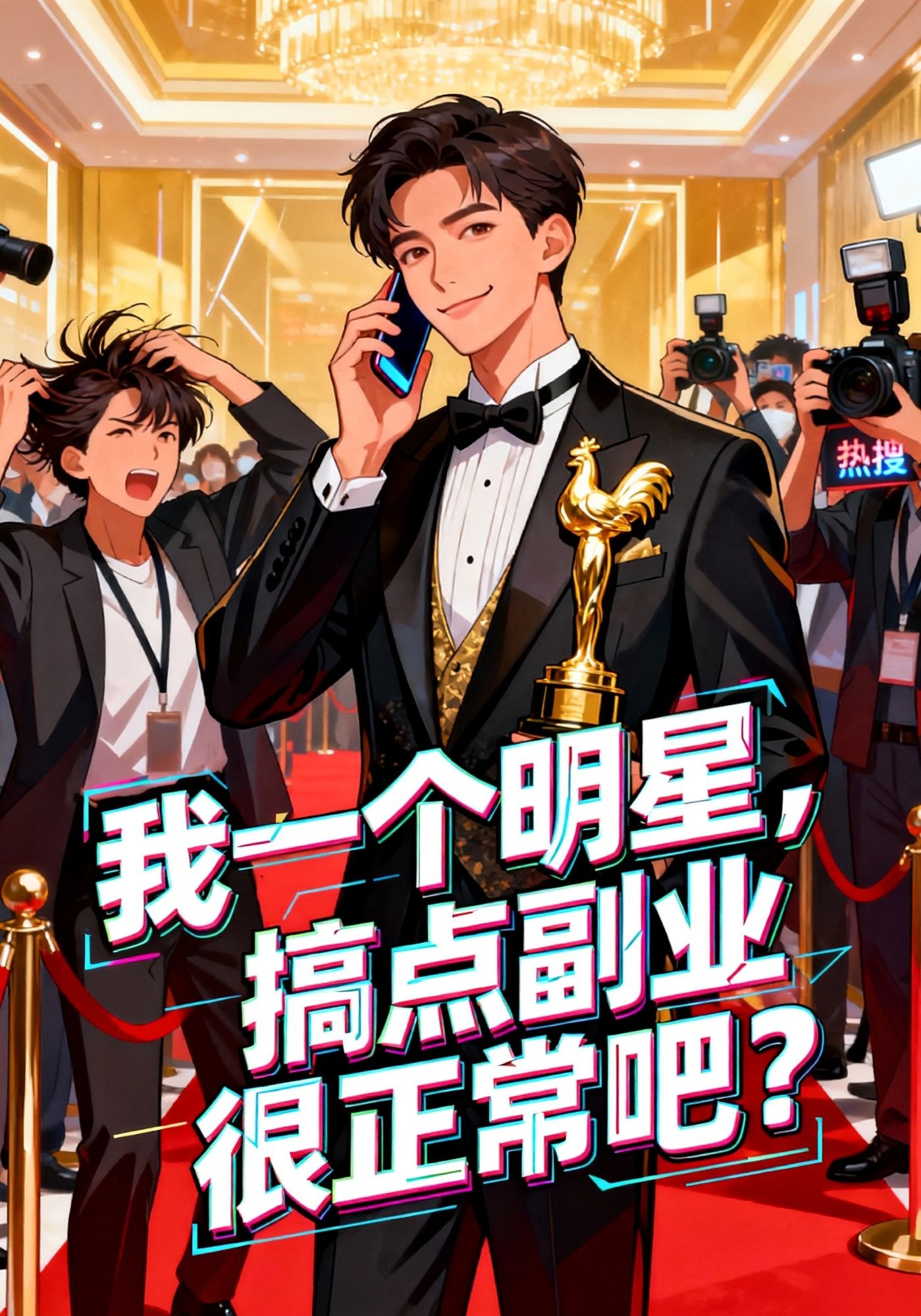 我一个明星，搞点副业很正常吧?