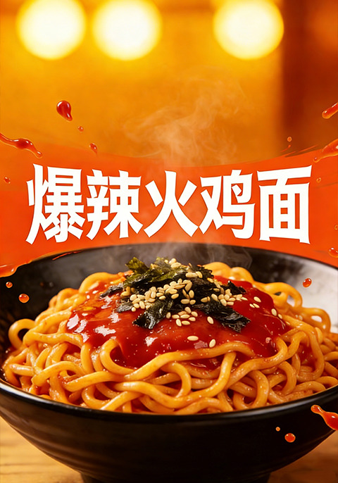 爆辣火鸡面