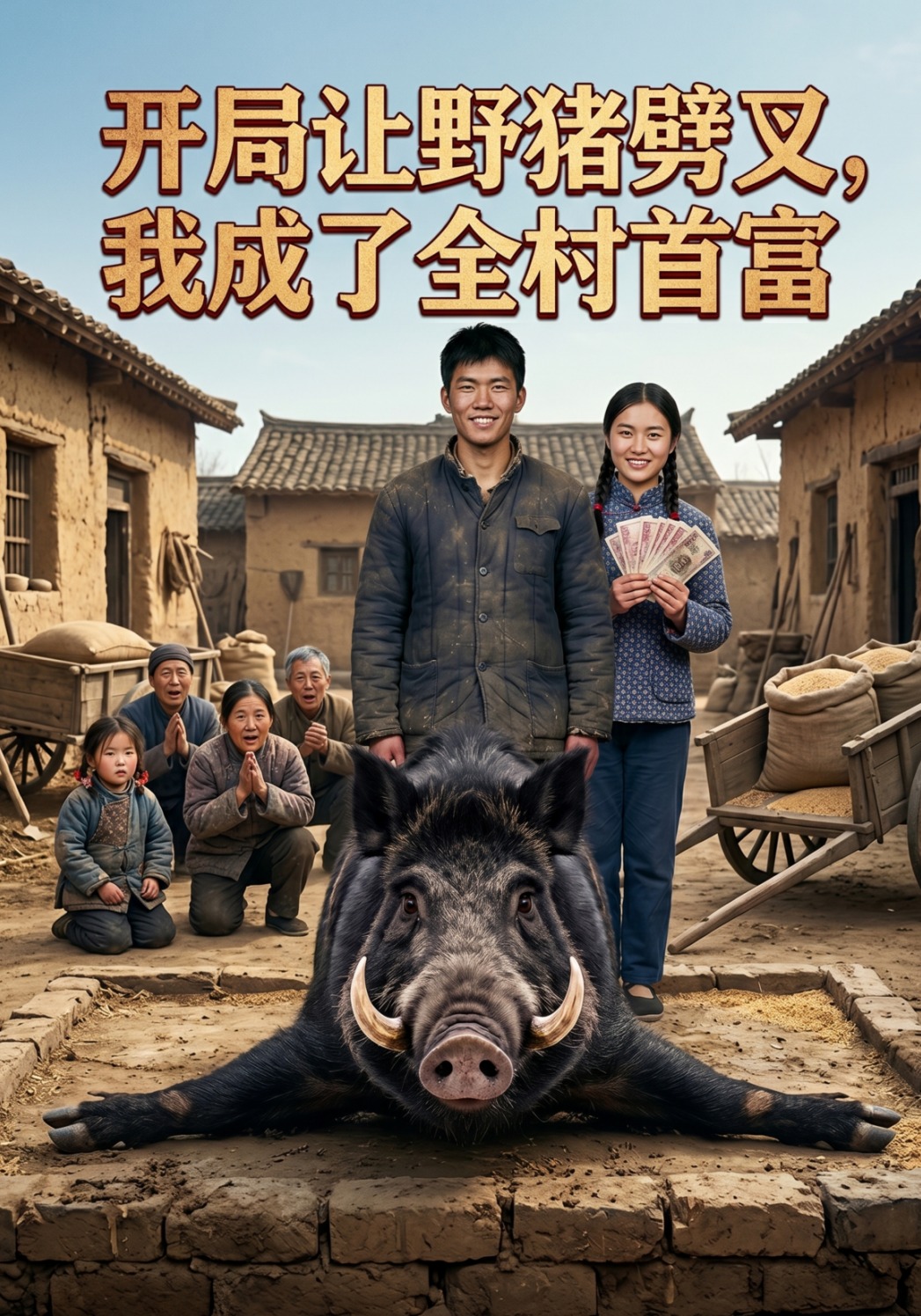 开局让野猪劈叉，我成了全村首富