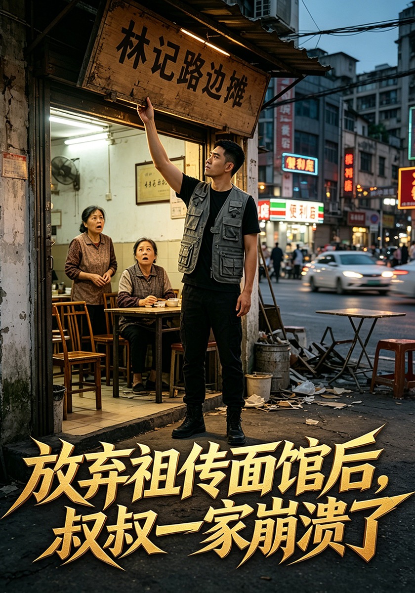 放弃祖传面馆后，叔叔一家崩溃了