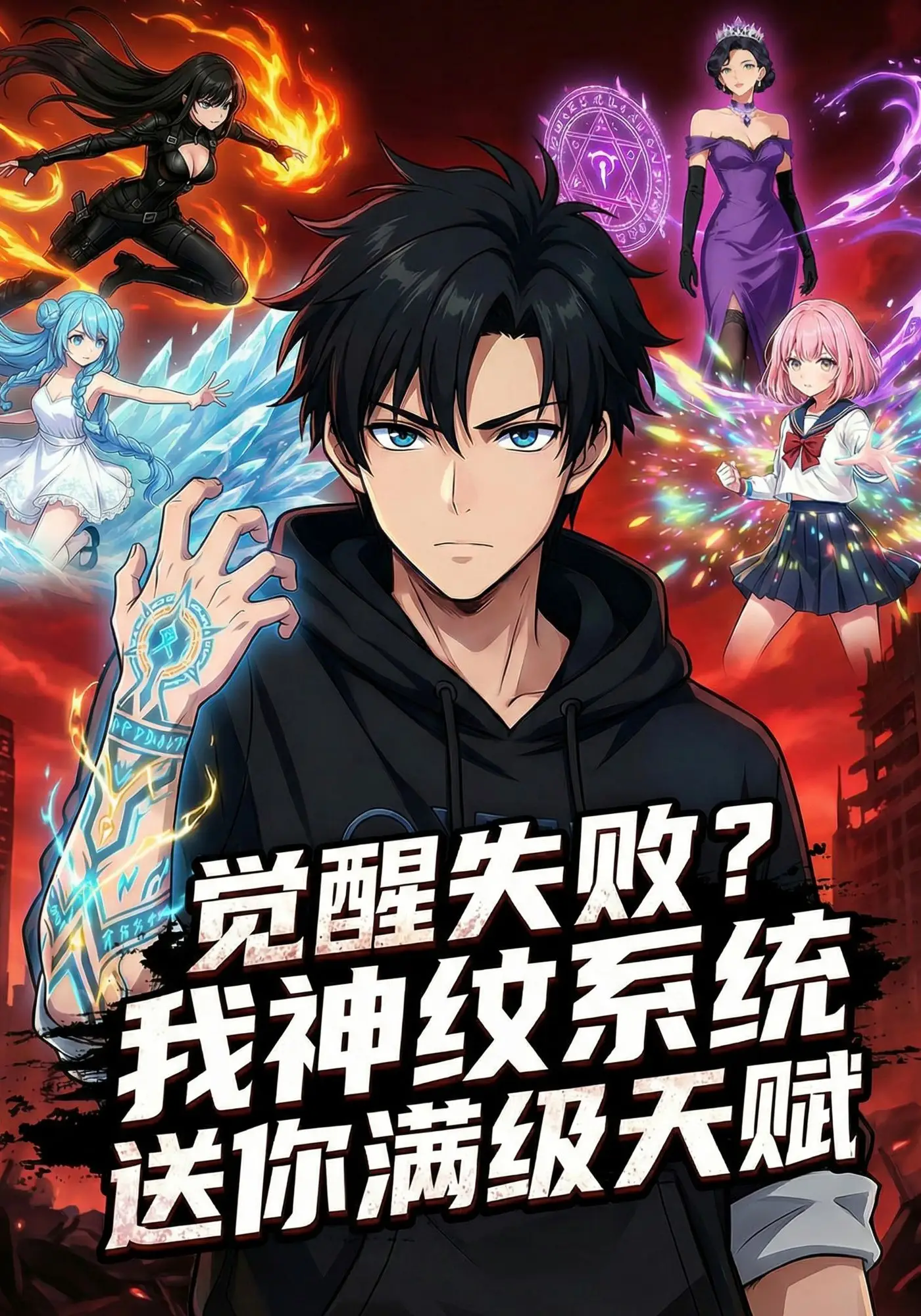 觉醒失败?我神纹系统送你满级天赋