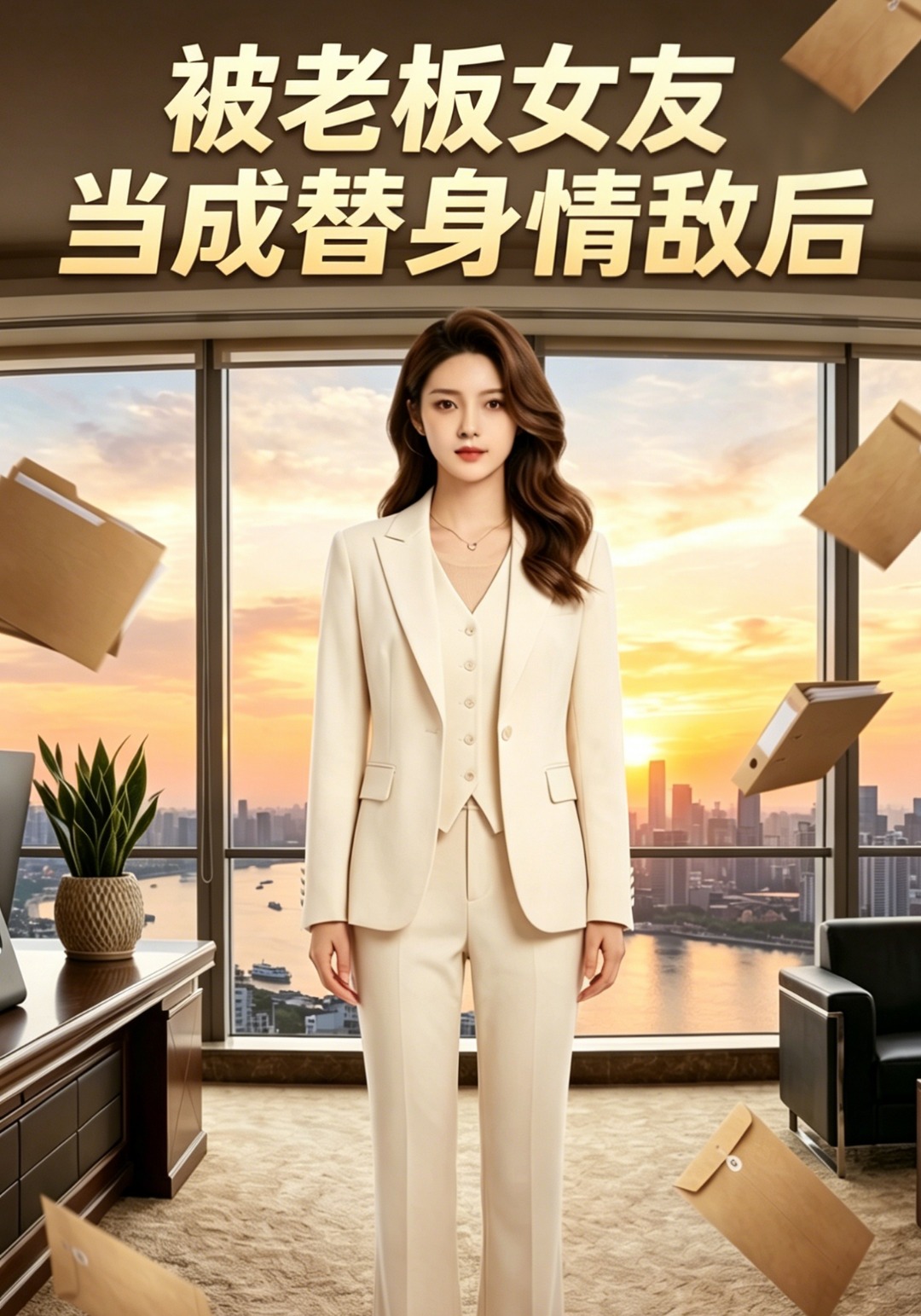 被老板女友当成替身情敌后