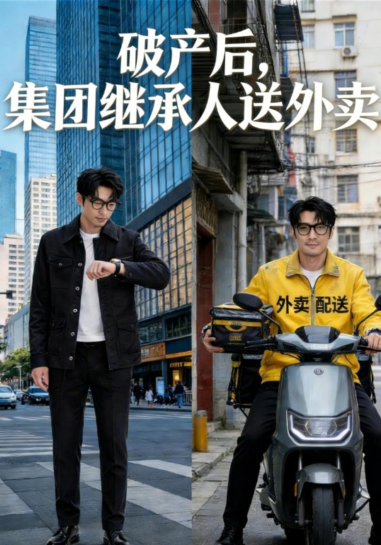 破产后，集团继承人送外卖