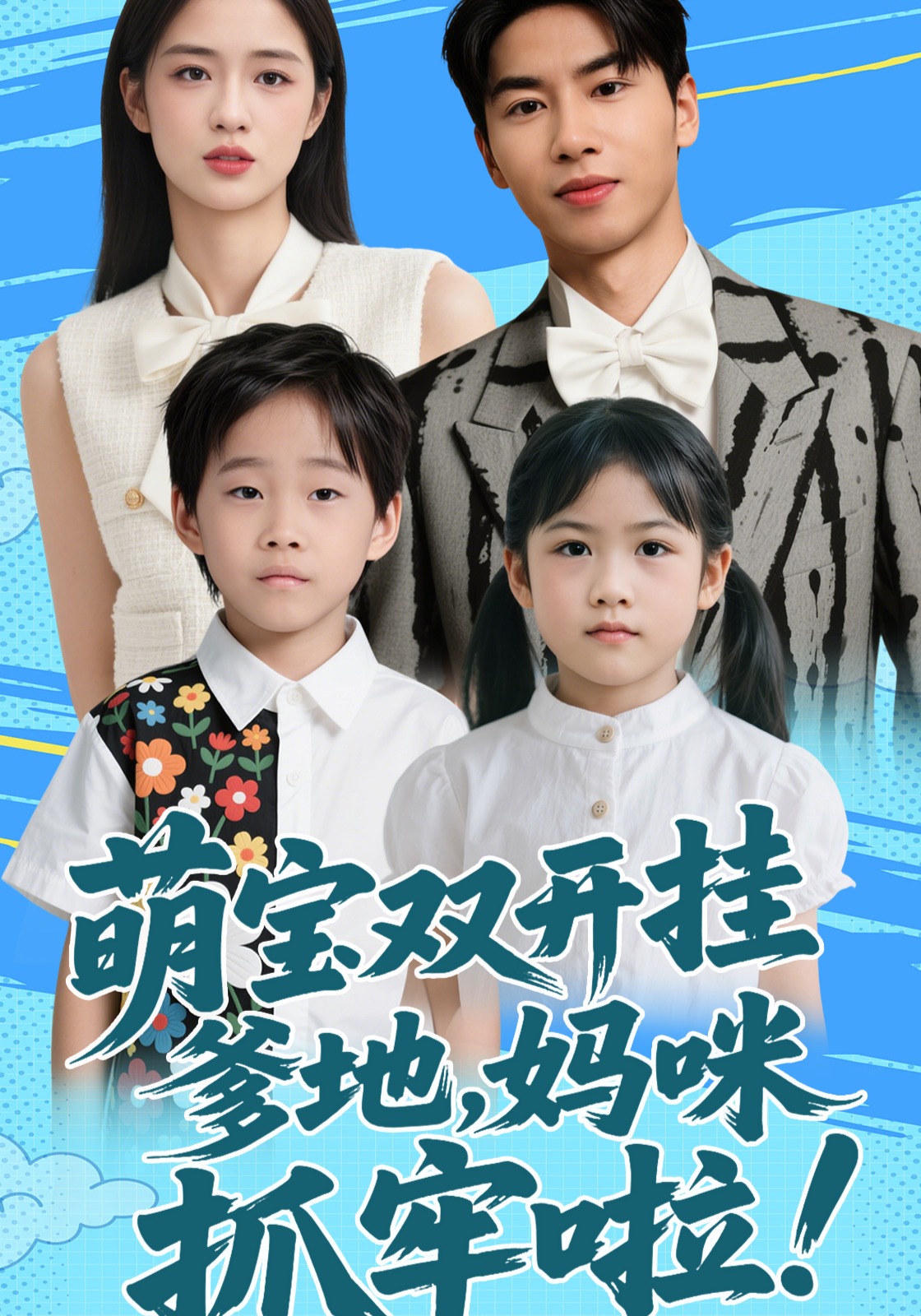 萌宝双开挂爹地妈咪抓牢啦