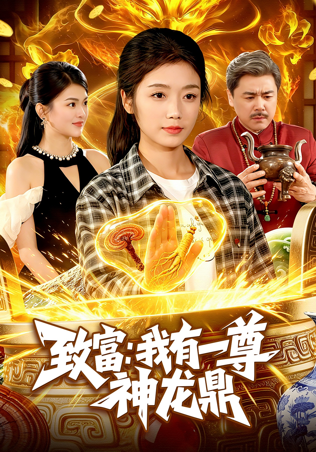 致富：我有一尊神龙鼎