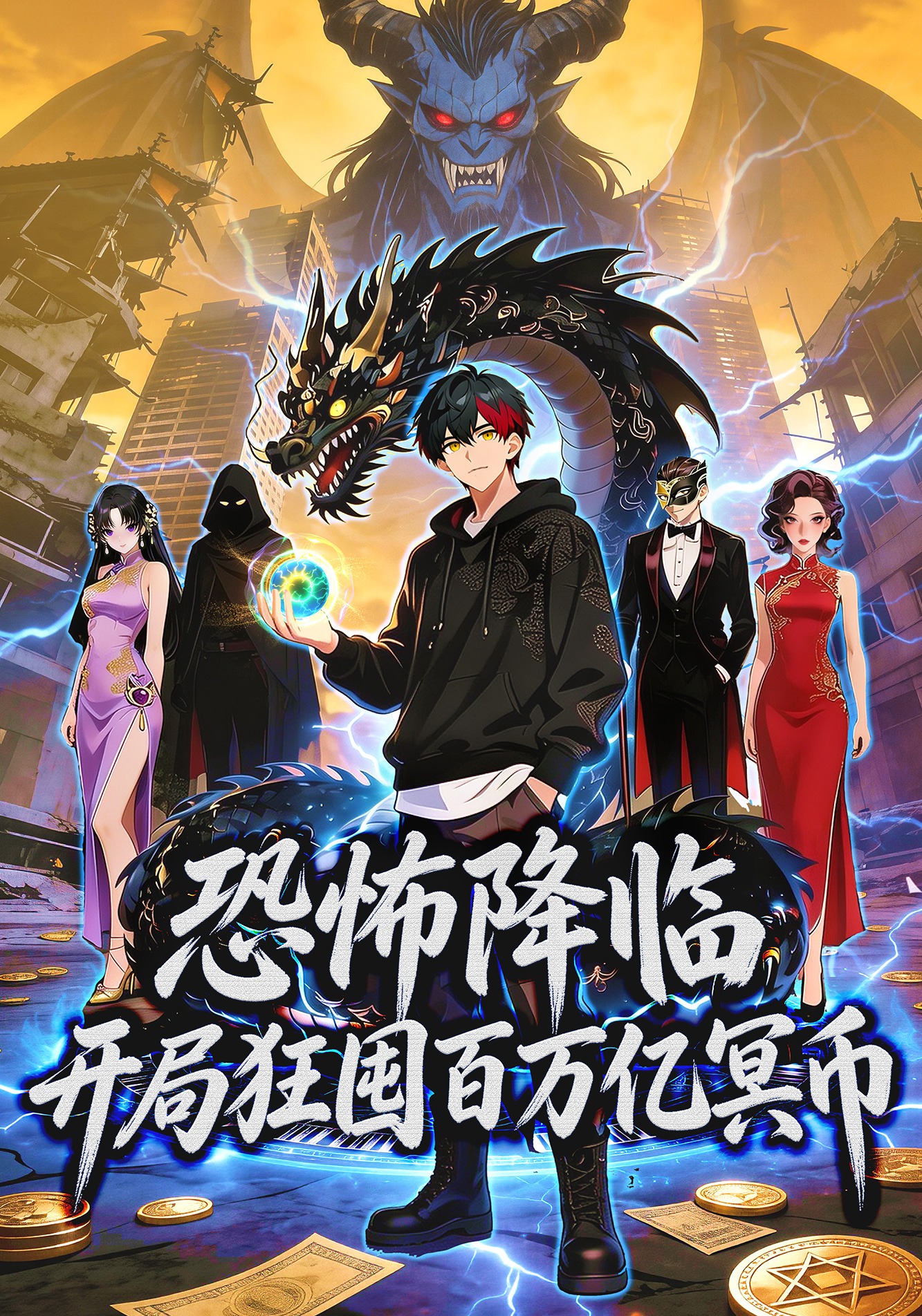 恐怖降临：开局狂囤百万亿冥币